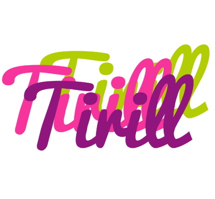 Tirill flowers logo