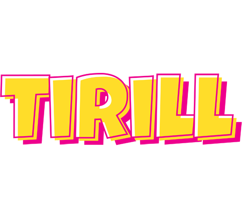 Tirill kaboom logo