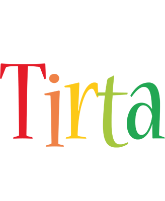 Tirta birthday logo