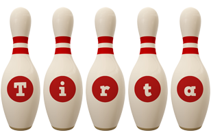 Tirta bowling-pin logo