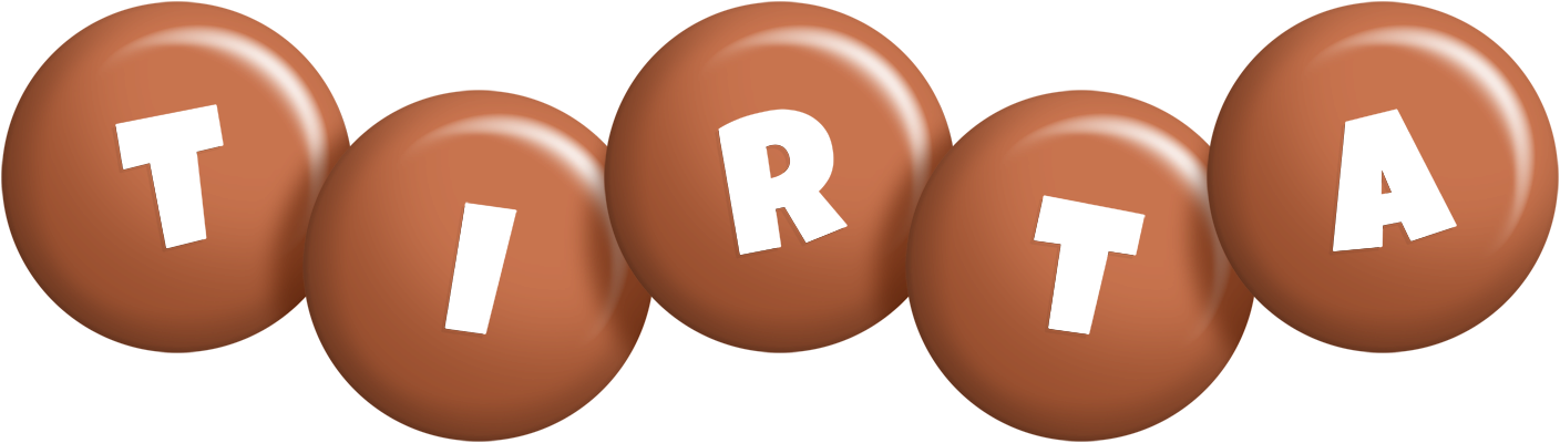 Tirta candy-brown logo