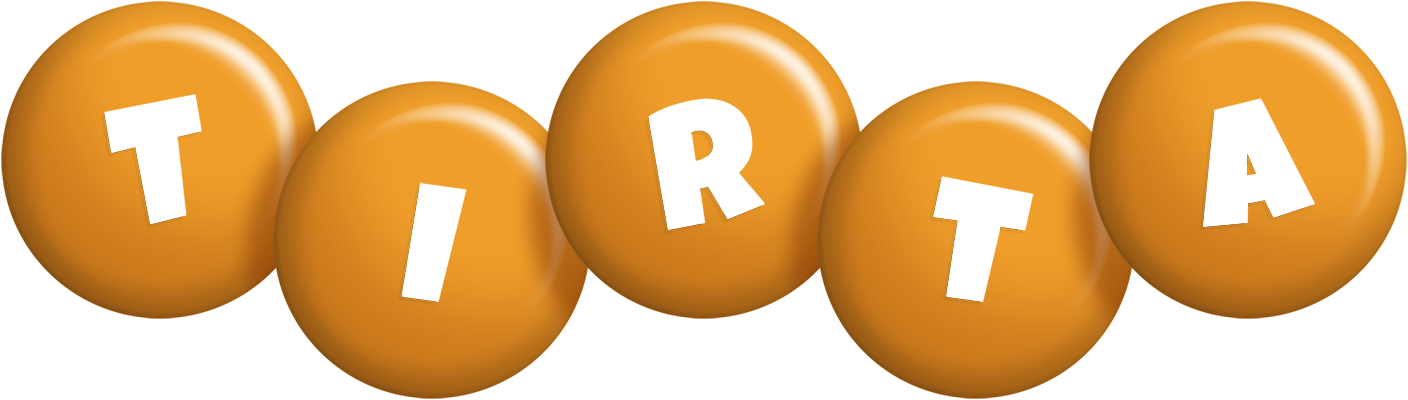 Tirta candy-orange logo