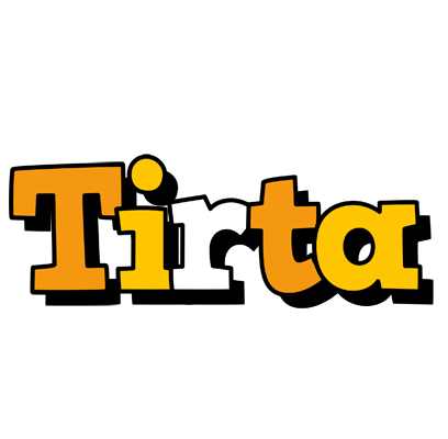 Tirta cartoon logo