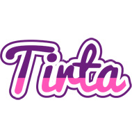 Tirta cheerful logo