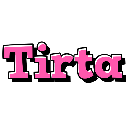 Tirta girlish logo