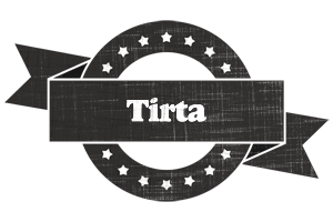 Tirta grunge logo