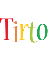 Tirto birthday logo