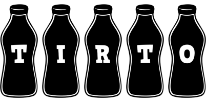 Tirto bottle logo