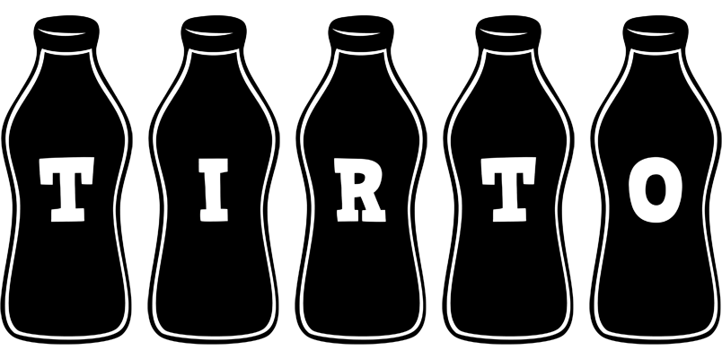 Tirto bottle logo