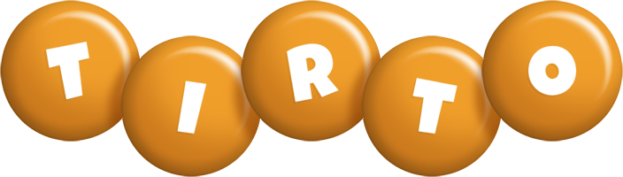 Tirto candy-orange logo