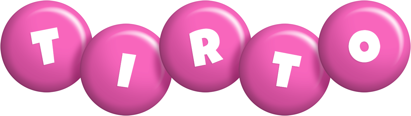 Tirto candy-pink logo