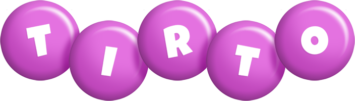 Tirto candy-purple logo