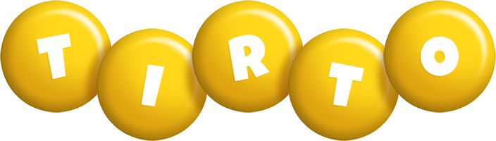 Tirto candy-yellow logo