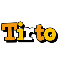 Tirto cartoon logo