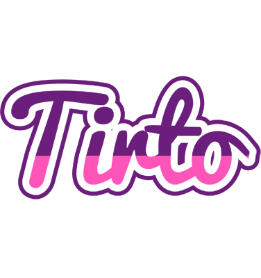 Tirto cheerful logo