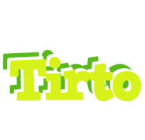 Tirto citrus logo