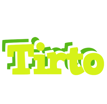 Tirto citrus logo