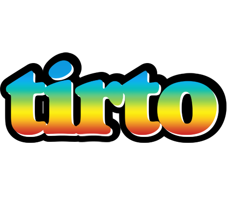 Tirto color logo