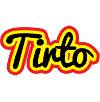 Tirto flaming logo