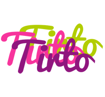 Tirto flowers logo