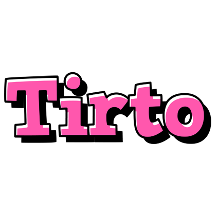 Tirto girlish logo