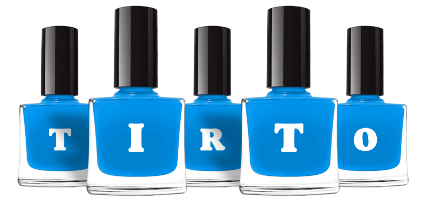 Tirto glossy logo