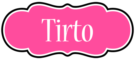 Tirto invitation logo