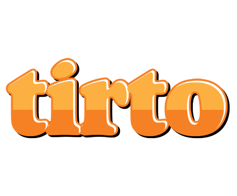 Tirto orange logo