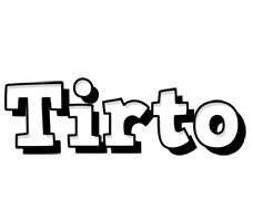 Tirto snowing logo