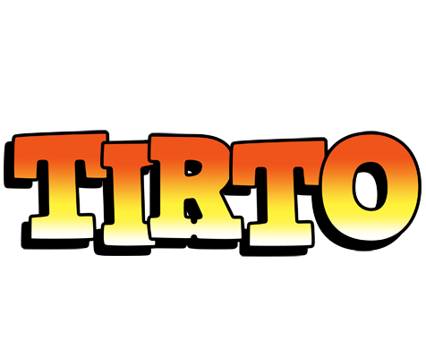 Tirto sunset logo