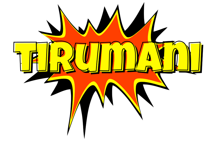 Tirumani bazinga logo