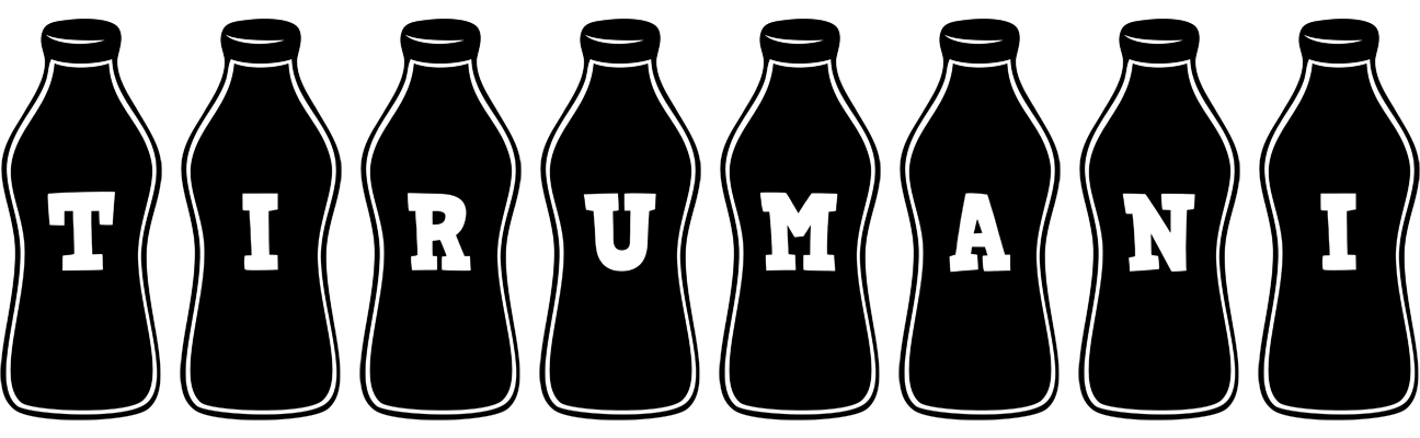Tirumani bottle logo
