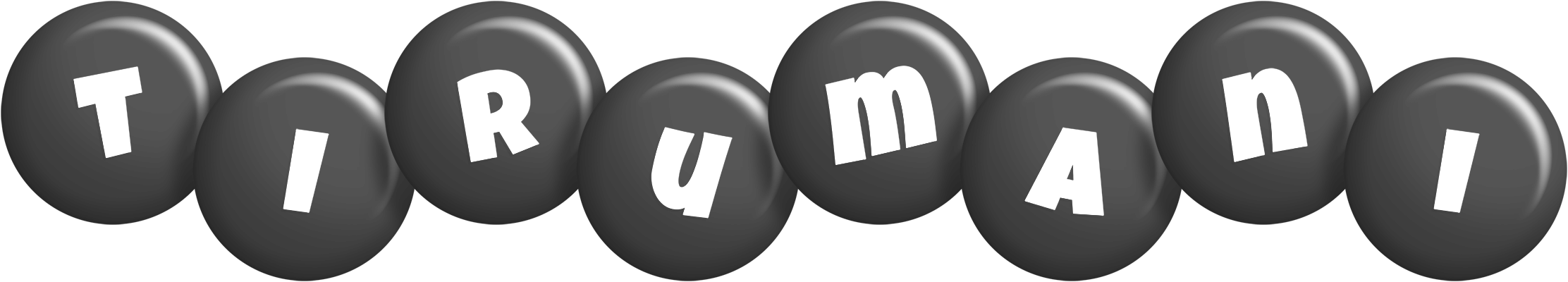 Tirumani candy-black logo
