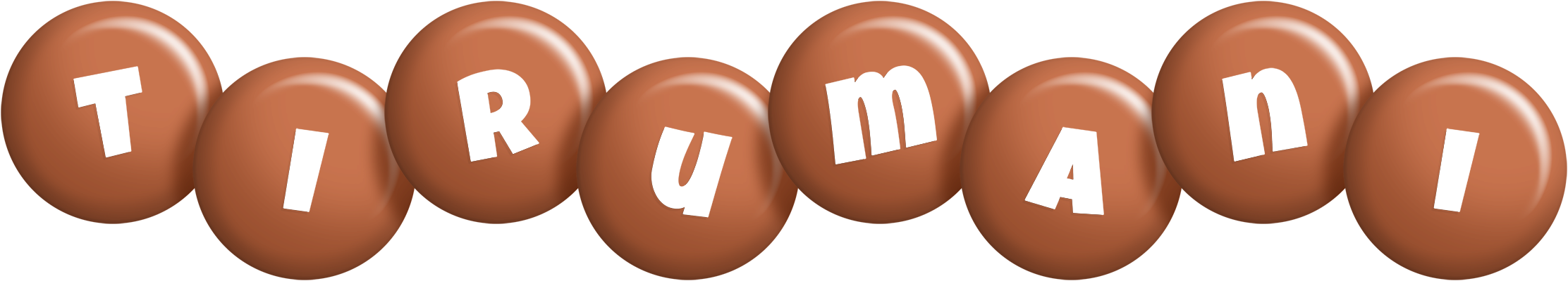 Tirumani candy-brown logo
