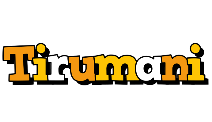 Tirumani cartoon logo
