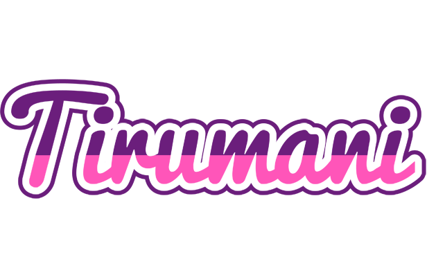 Tirumani cheerful logo