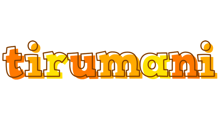 Tirumani desert logo