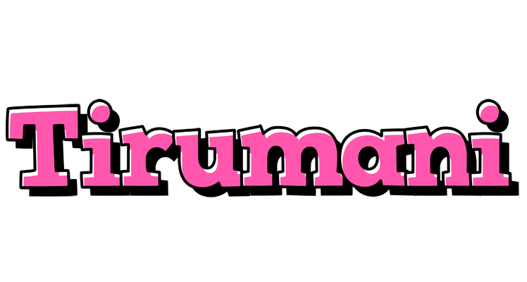 Tirumani girlish logo