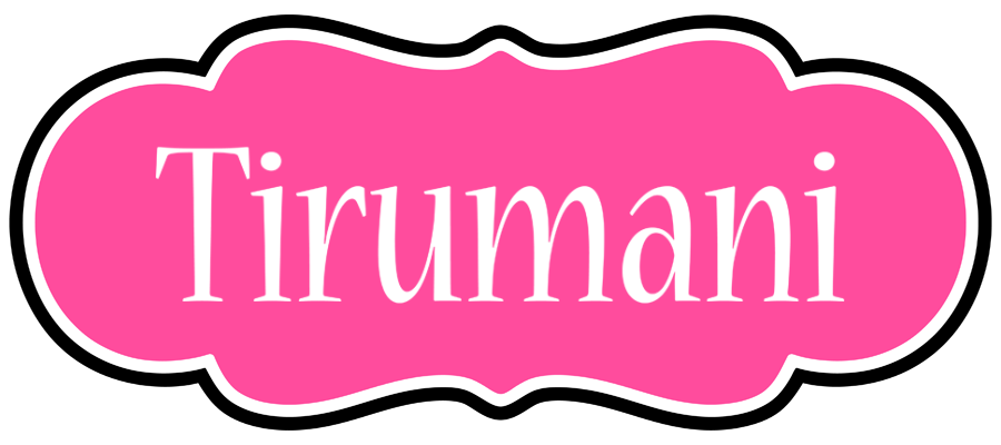 Tirumani invitation logo