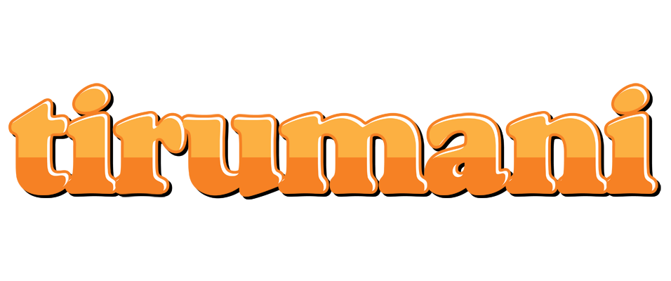 Tirumani orange logo
