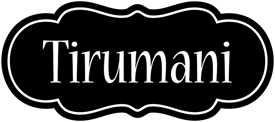 Tirumani welcome logo