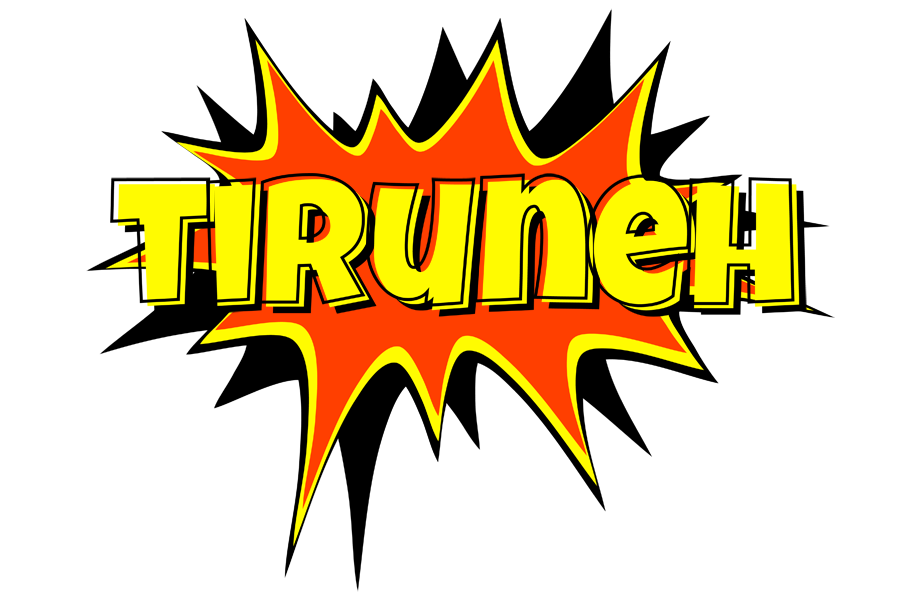 Tiruneh bazinga logo
