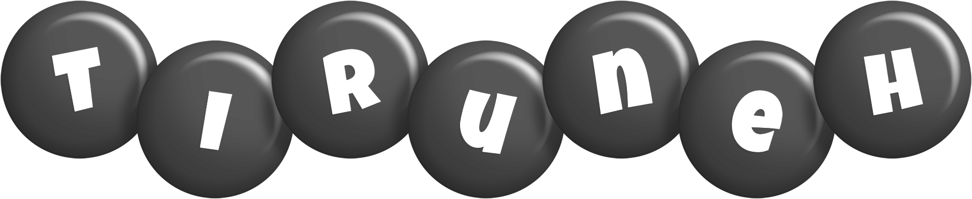 Tiruneh candy-black logo