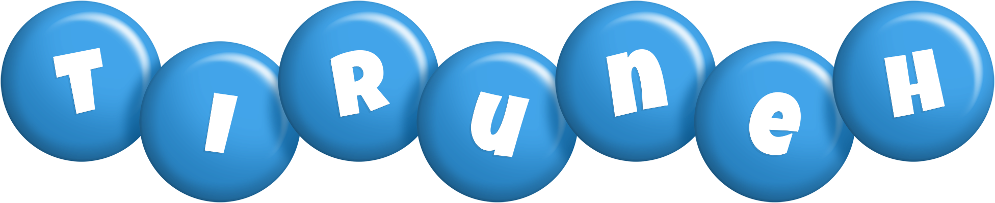 Tiruneh candy-blue logo