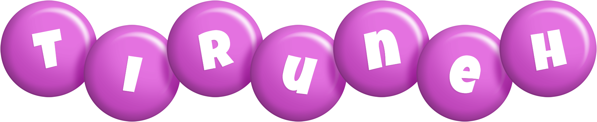 Tiruneh candy-purple logo