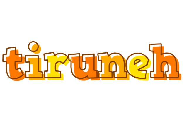 Tiruneh desert logo