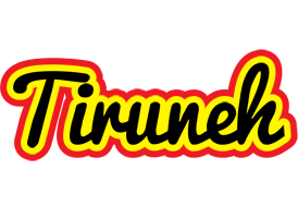 Tiruneh flaming logo