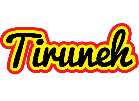 Tiruneh flaming logo