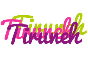 Tiruneh flowers logo