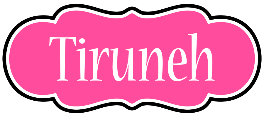 Tiruneh invitation logo